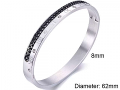 HY Wholesale Bangle Stainless Steel 316L Jewelry Bangle-HY0122B287