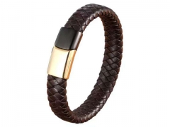 HY Wholesale Leather Bracelets Jewelry Popular Leather Bracelets-HY0130B164