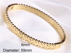 HY Wholesale Bangle Stainless Steel 316L Jewelry Bangle-HY0122B044