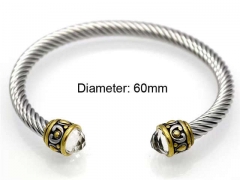 HY Wholesale Bangle Stainless Steel 316L Jewelry Bangle-HY0041B337