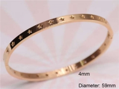 HY Wholesale Bangle Stainless Steel 316L Jewelry Bangle-HY0122B496