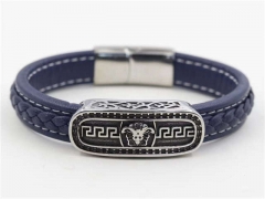 HY Wholesale Leather Bracelets Jewelry Popular Leather Bracelets-HY0129B114
