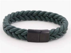 HY Wholesale Leather Bracelets Jewelry Popular Leather Bracelets-HY0129B064