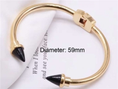 HY Wholesale Bangle Stainless Steel 316L Jewelry Bangle-HY0122B236