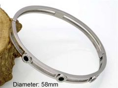 HY Wholesale Bangle Stainless Steel 316L Jewelry Bangle-HY0041B177