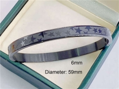 HY Wholesale Bangle Stainless Steel 316L Jewelry Bangle-HY0122B384