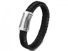 HY Wholesale Leather Bracelets Jewelry Popular Leather Bracelets-HY0130B315