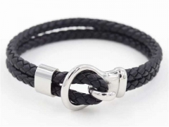 HY Wholesale Leather Bracelets Jewelry Popular Leather Bracelets-HY0129B142