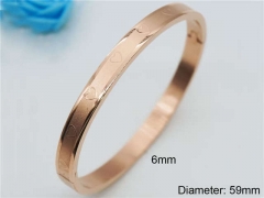 HY Wholesale Bangle Stainless Steel 316L Jewelry Bangle-HY0122B472