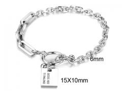 HY Wholesale Bracelets Jewelry 316L Stainless Steel Jewelry Bracelets-HY0132B126