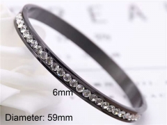 HY Wholesale Bangle Stainless Steel 316L Jewelry Bangle-HY0122B039