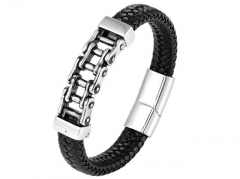 HY Wholesale Leather Bracelets Jewelry Popular Leather Bracelets-HY0120B145