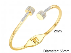 HY Wholesale Bangle Stainless Steel 316L Jewelry Bangle-HY0016D031