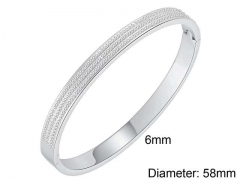 HY Wholesale Bangle Stainless Steel 316L Jewelry Bangle-HY0016D111
