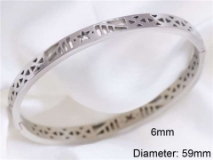 HY Wholesale Bangle Stainless Steel 316L Jewelry Bangle-HY0122B263
