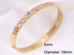 HY Wholesale Bangle Stainless Steel 316L Jewelry Bangle-HY0122B233