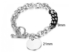 HY Wholesale Bracelets Jewelry 316L Stainless Steel Jewelry Bracelets-HY0132B117