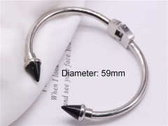 HY Wholesale Bangle Stainless Steel 316L Jewelry Bangle-HY0122B235