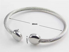 HY Wholesale Bangle Stainless Steel 316L Jewelry Bangle-HY0041B411