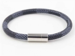 HY Wholesale Leather Bracelets Jewelry Popular Leather Bracelets-HY0129B181