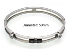 HY Wholesale Bangle Stainless Steel 316L Jewelry Bangle-HY0041B273