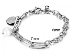 HY Wholesale Bracelets Jewelry 316L Stainless Steel Jewelry Bracelets-HY0132B121