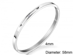 HY Wholesale Bangle Stainless Steel 316L Jewelry Bangle-HY0016D005