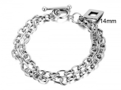 HY Wholesale Bracelets Jewelry 316L Stainless Steel Jewelry Bracelets-HY0132B143