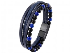 HY Wholesale Leather Bracelets Jewelry Popular Leather Bracelets-HY0120B173