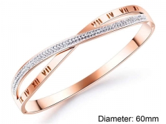 HY Wholesale Bangle Stainless Steel 316L Jewelry Bangle-HY0016D009