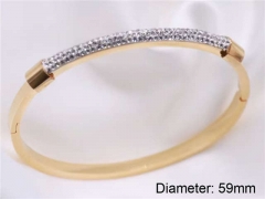 HY Wholesale Bangle Stainless Steel 316L Jewelry Bangle-HY0122B239