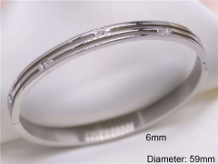 HY Wholesale Bangle Stainless Steel 316L Jewelry Bangle-HY0122B483