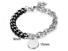 HY Wholesale Bracelets Jewelry 316L Stainless Steel Jewelry Bracelets-HY0132B036