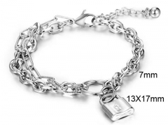 HY Wholesale Bracelets Jewelry 316L Stainless Steel Jewelry Bracelets-HY0132B110