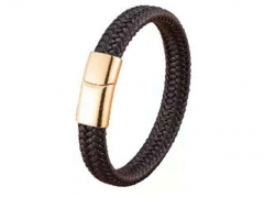 HY Wholesale Leather Bracelets Jewelry Popular Leather Bracelets-HY0130B280
