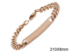 HY Wholesale Bracelets Jewelry 316L Stainless Steel Jewelry Bracelets-HY0121B068