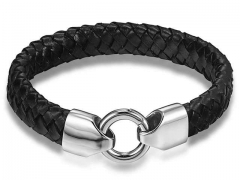 HY Wholesale Leather Bracelets Jewelry Popular Leather Bracelets-HY0130B325