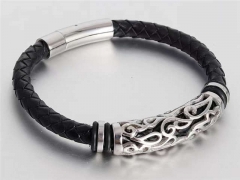 HY Wholesale Leather Bracelets Jewelry Popular Leather Bracelets-HY0133B195
