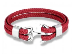 HY Wholesale Leather Bracelets Jewelry Popular Leather Bracelets-HY0135B171