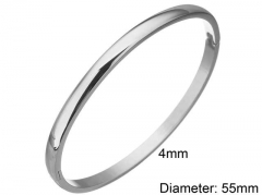 HY Wholesale Bangle Stainless Steel 316L Jewelry Bangle-HY0122B116
