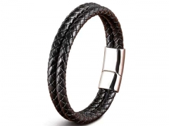 HY Wholesale Leather Bracelets Jewelry Popular Leather Bracelets-HY0130B364