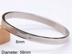 HY Wholesale Bangle Stainless Steel 316L Jewelry Bangle-HY0122B087