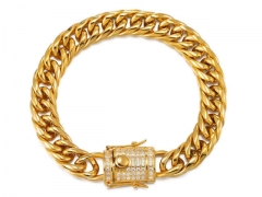 HY Wholesale Bracelets Jewelry 316L Stainless Steel Jewelry Bracelets-HY0058B162