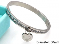 HY Wholesale Bangle Stainless Steel 316L Jewelry Bangle-HY0041B165