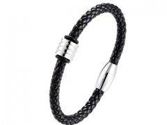 HY Wholesale Leather Bracelets Jewelry Popular Leather Bracelets-HY0130B291