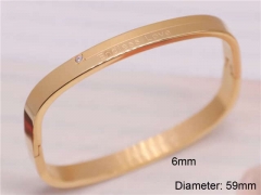 HY Wholesale Bangle Stainless Steel 316L Jewelry Bangle-HY0122B329