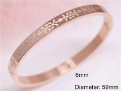 HY Wholesale Bangle Stainless Steel 316L Jewelry Bangle-HY0122B310