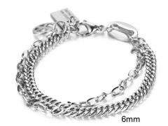 HY Wholesale Bracelets Jewelry 316L Stainless Steel Jewelry Bracelets-HY0132B039