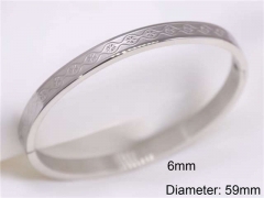 HY Wholesale Bangle Stainless Steel 316L Jewelry Bangle-HY0122B279