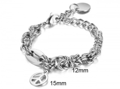 HY Wholesale Bracelets Jewelry 316L Stainless Steel Jewelry Bracelets-HY0132B074
